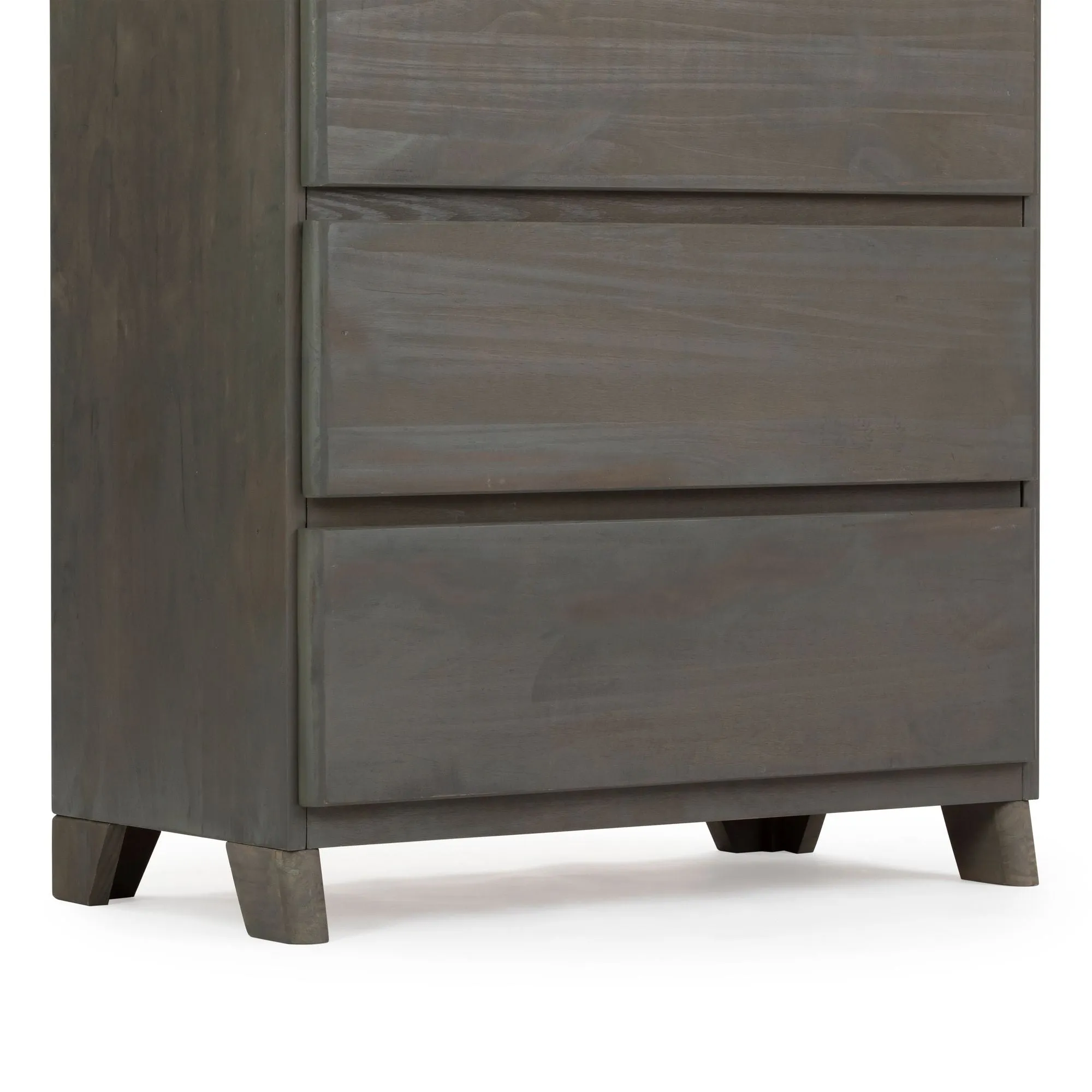 Rustic 5-Drawer Tall Dresser