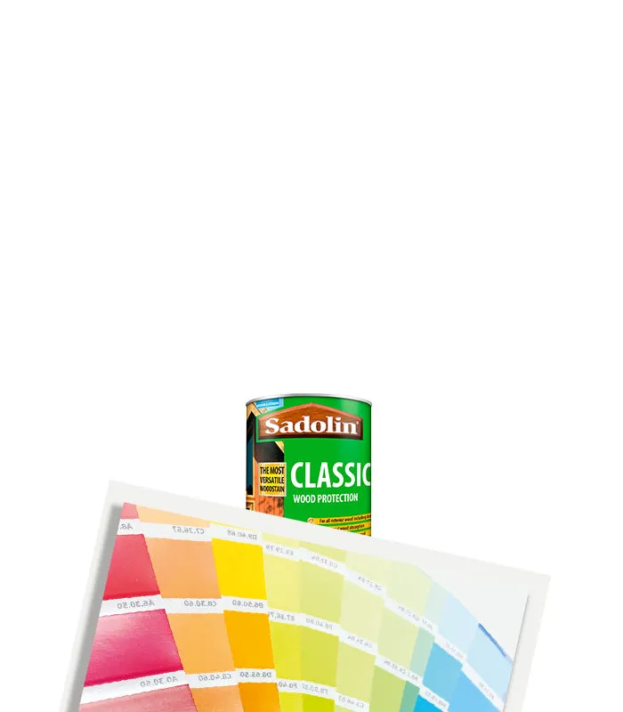 Sadolin Classic All Purpose Woodstain - Tinted Colour Match