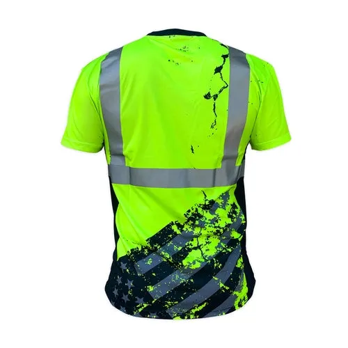 SafetyShirtz - SS360º ANSI Class 2 American Grit Safety Shirt