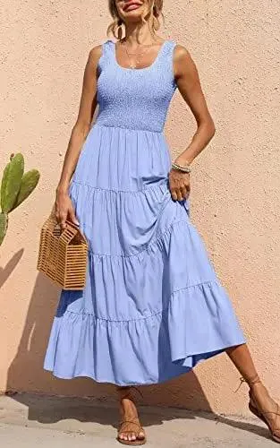 Sexy A-Line Sleeveless Long Dress