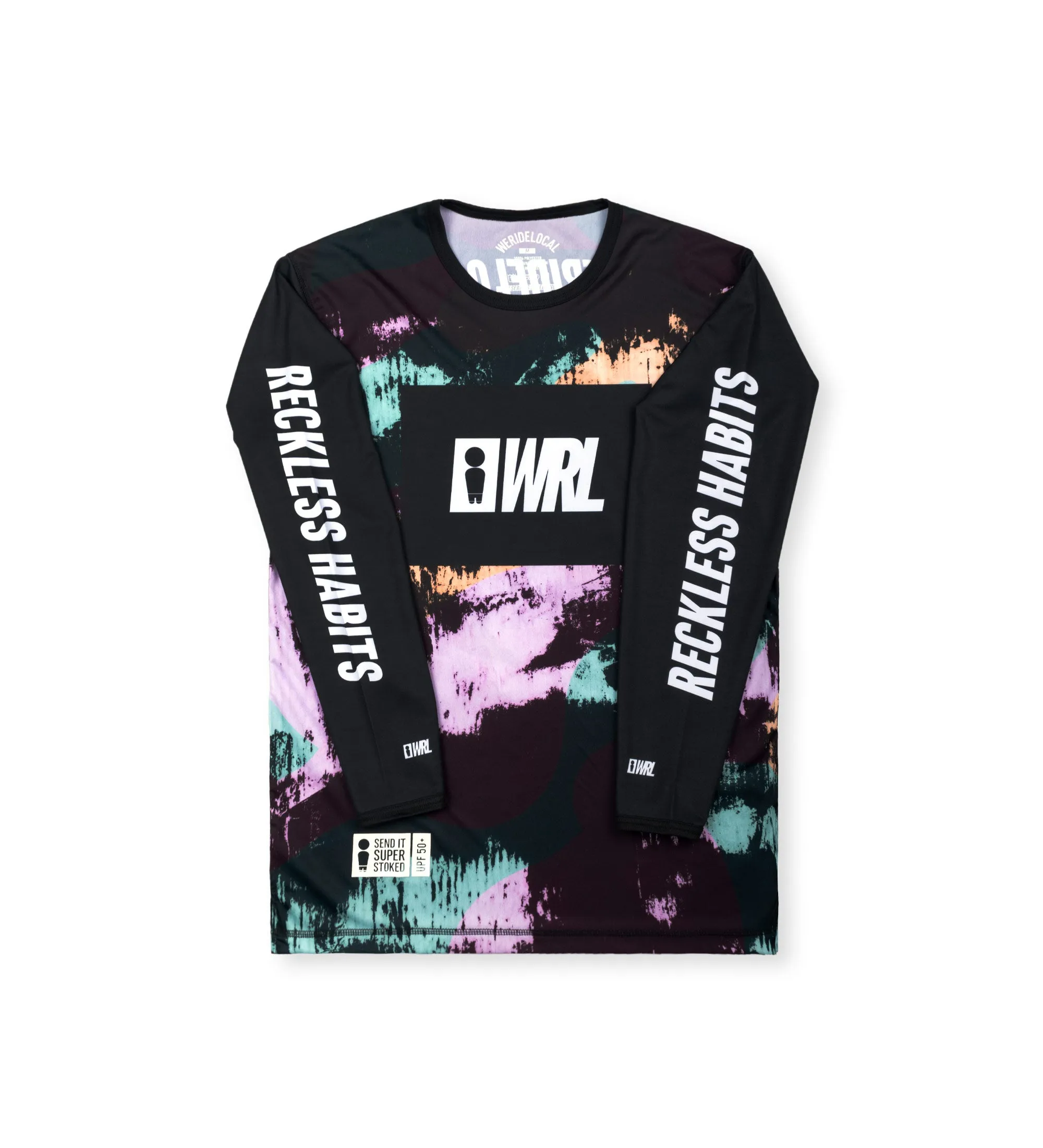 SKETCHY RASHGUARD LONGSLEEVE