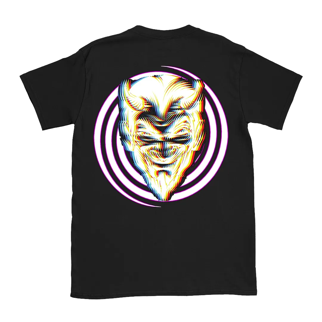 Sonic Demon - Hypnosis Demon Double Sided T-Shirt - Black