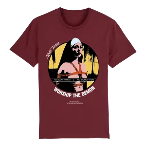 Sonic Demon - Nun T-Shirt - Maroon