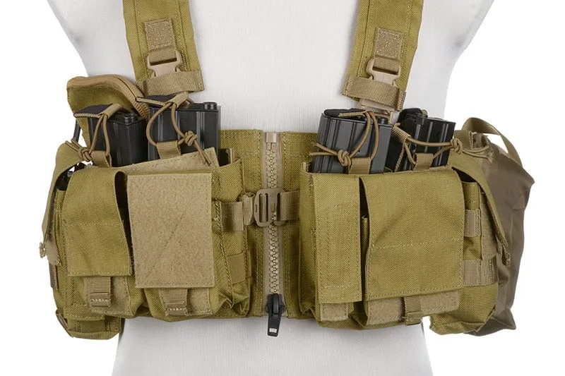 Split Front Chest Rig Gen V - Khaki