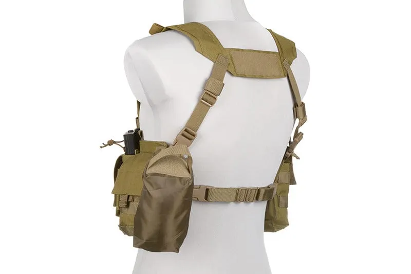 Split Front Chest Rig Gen V - Khaki