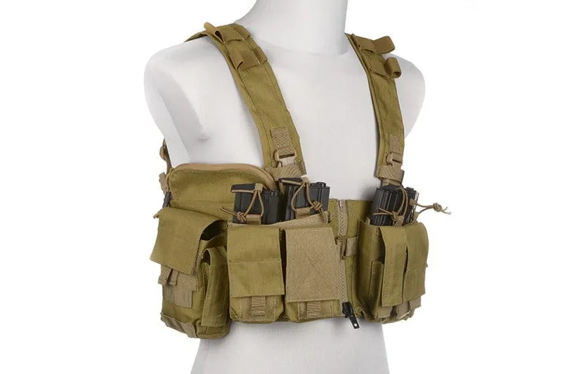 Split Front Chest Rig Gen V - Khaki