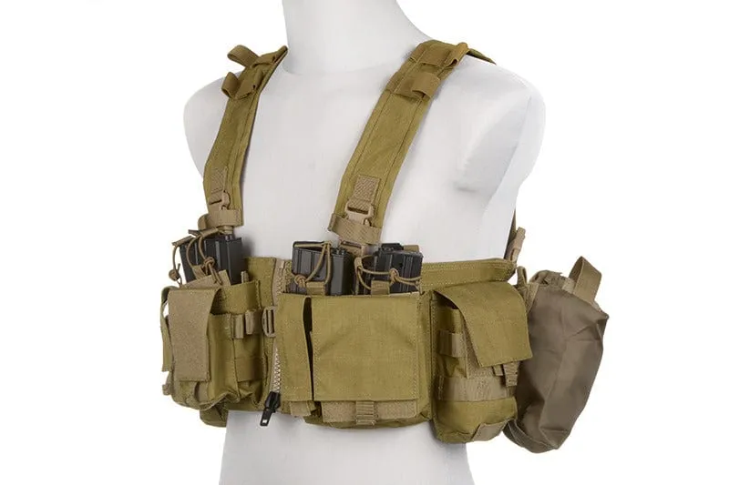 Split Front Chest Rig Gen V - Khaki