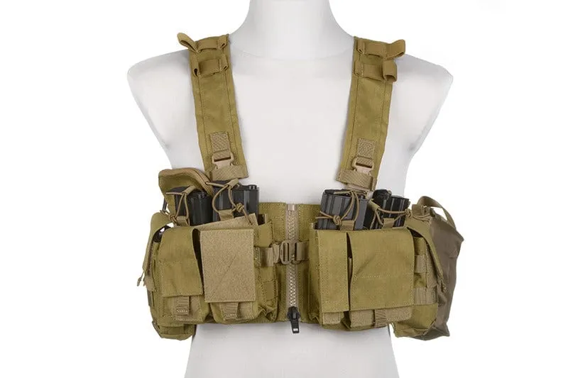 Split Front Chest Rig Gen V - Khaki