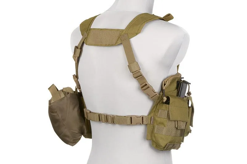 Split Front Chest Rig Gen V - Khaki