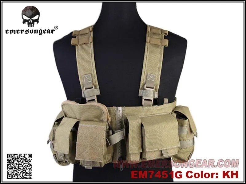 Split Front Chest Rig Gen V - Khaki