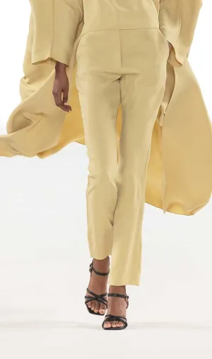 Tapered Pants in Yellow