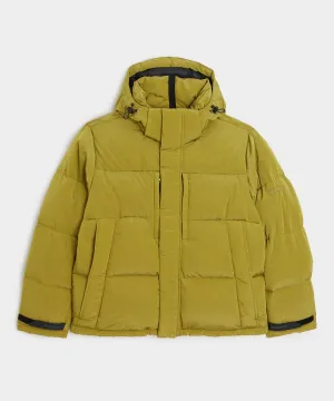 Todd Snyder X Woolrich Quilted Short Parka in Citron