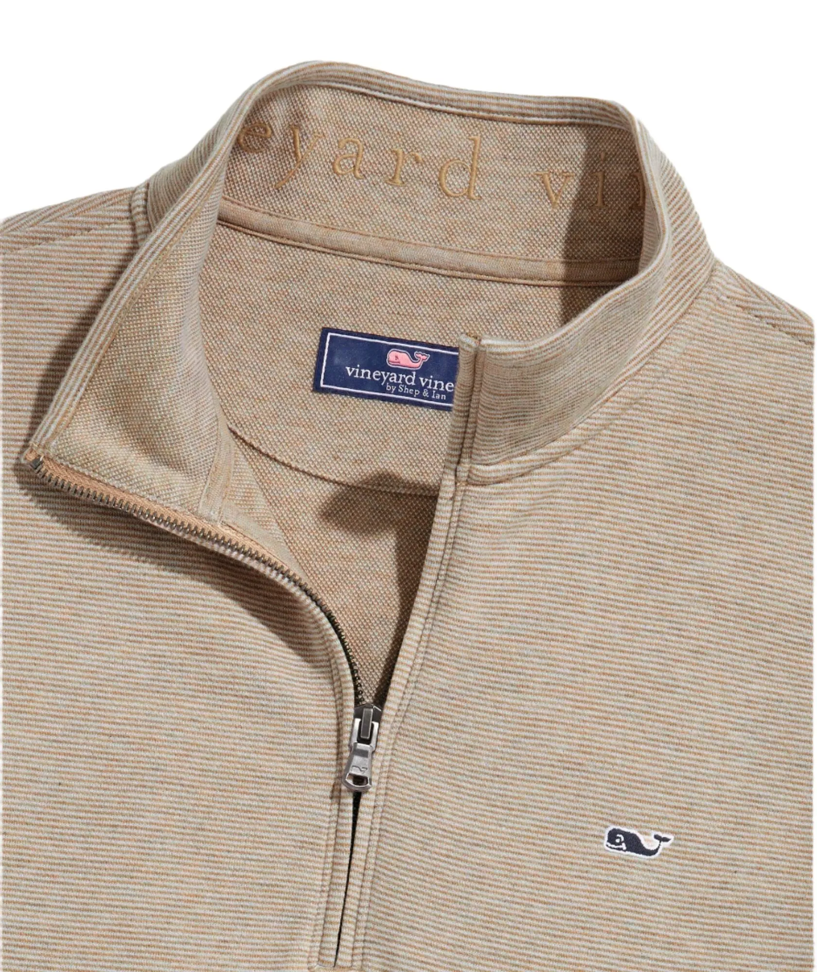 Vineyard Vines Mens Breton Saltwater 1/4 Zip Sweatshirt