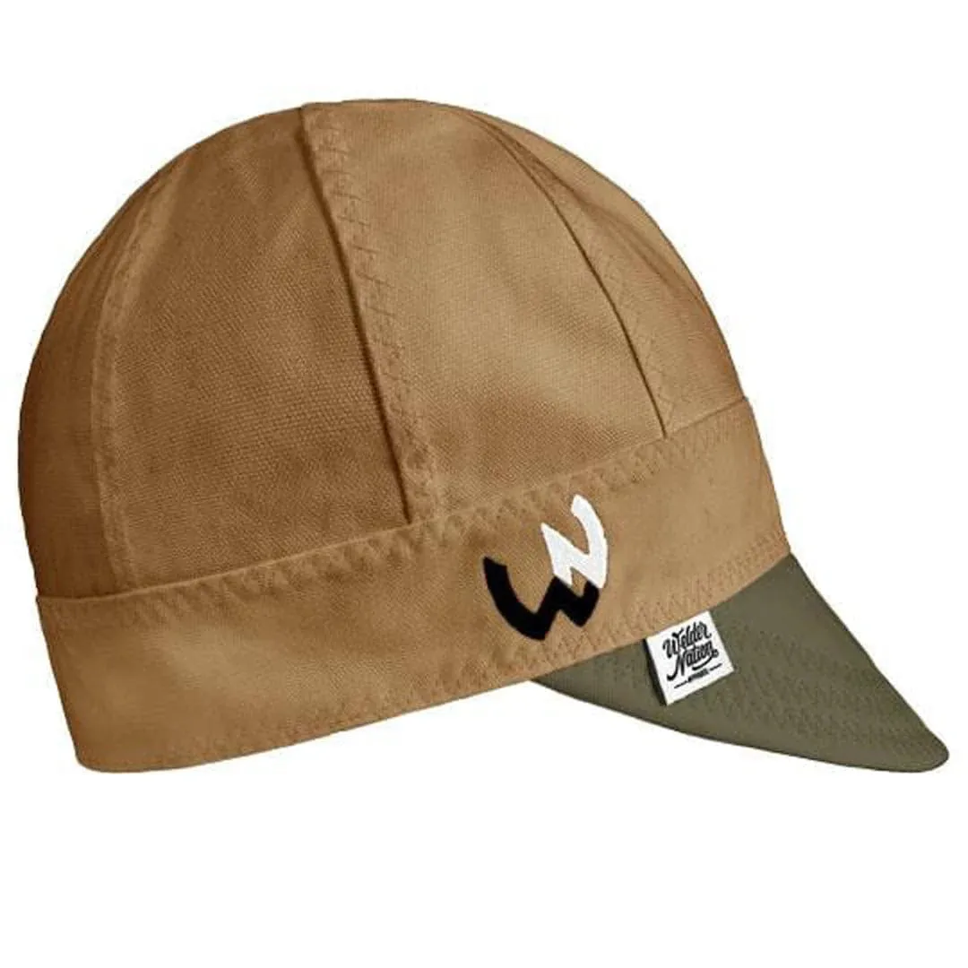 WelderNation The Drifter Tan Welding Beanie