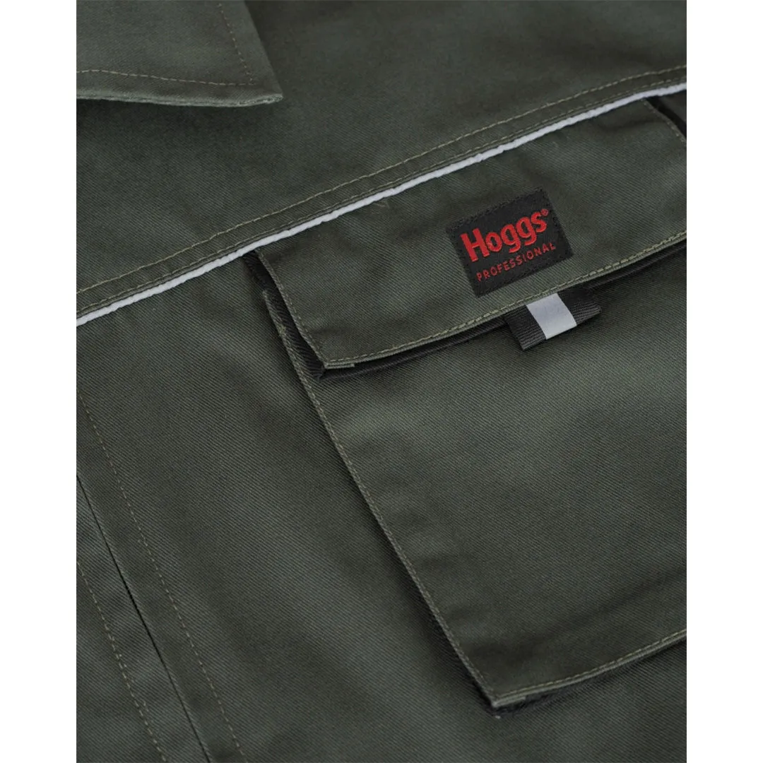 WorkHogg Coverall Zipped - Green/Black by Hoggs of Fife