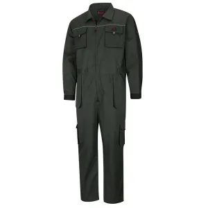 WorkHogg Coverall Zipped - Green/Black by Hoggs of Fife